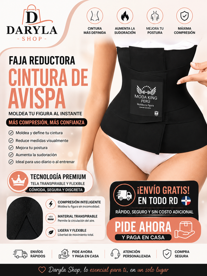 Faja Reductora Cintura de Avispa