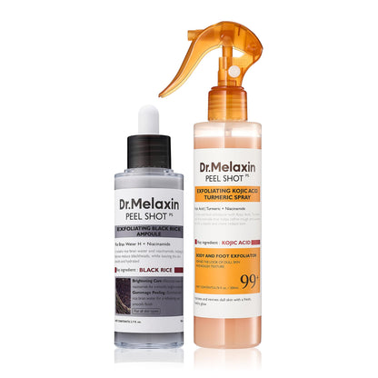 Combo Aclarante + Exfoliante de Arroz