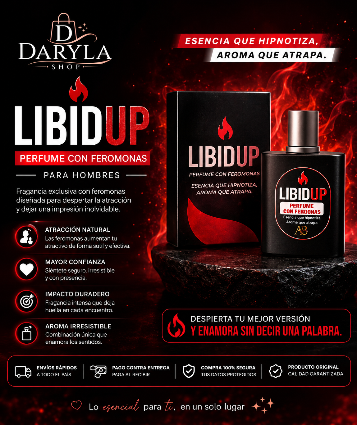 PERFUME CON FEROMONAS LIBIDUP (HOMBRE)