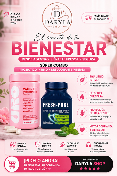 Probiotico Intimo + Desodorante interno
