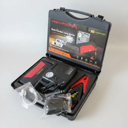 Jumper de bateria + Compresor 2 EN 1