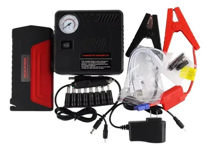 Jumper de bateria + Compresor 2 EN 1