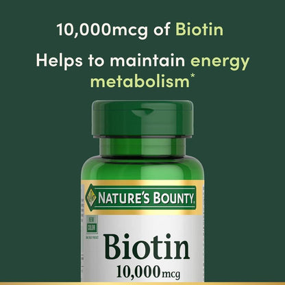 🍓 Gomitas Hair, Skin & Nails + 💚 Biotina 10,000 mcg.