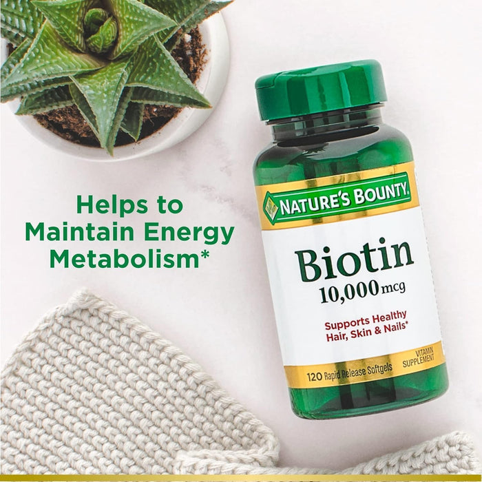 🍓 Gomitas Hair, Skin & Nails + 💚 Biotina 10,000 mcg.