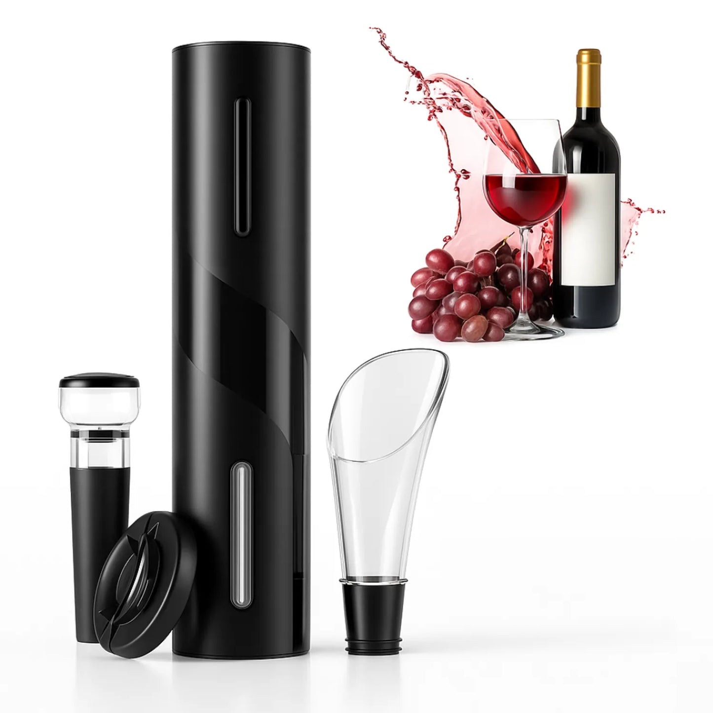 DESTAPADOR DE VINO ELECTRICO (RECARGABLE)
